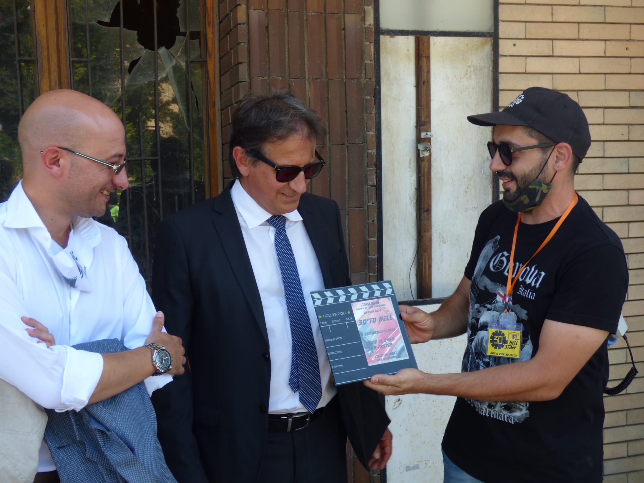 Cairo Montenotte, colpo di scena sul set cinematografico il piccolo e