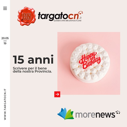 Buon Compleanno Targatocn 15 Candeline Dedicate A Tutti I Nostri Lettori Ed Anche A Noi Savonanews It