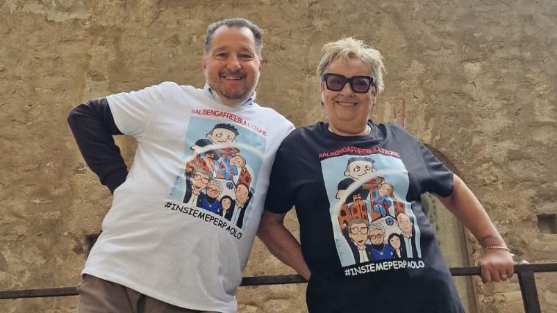 Una maglietta per Paolo, i consiglieri Podio e Perrone a sostegno dell'iniziativa dell'associazione “Viceversa”