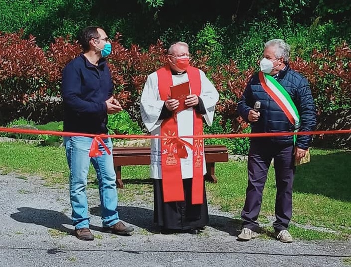 Dego, in località Santa Giulia inaugurato il sentiero 