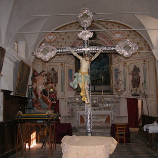 Sassello, restauro del Crocifisso ligneo dell'Oratorio dei Disciplinanti: il Lions Club delle Albisole promuove una raccolta fondi