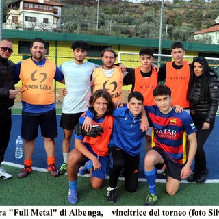 Prima edizione del trofeo palestre di calcetto a Bastia di Albenga: trionfa la "Full Metal Club"