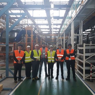Regione. Trasporti, l'assessore Berrino in visita allo stabilimento Alstolm di Savigliano (Cn): "Un'importante realtà produttiva del paese"