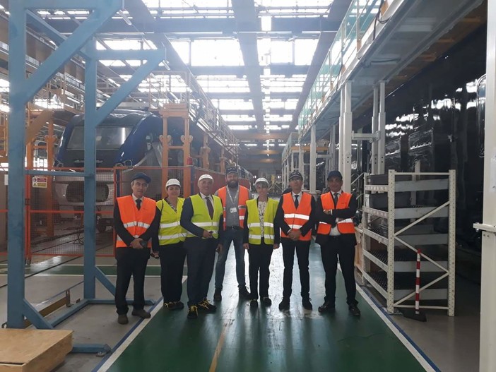 Regione. Trasporti, l'assessore Berrino in visita allo stabilimento Alstolm di Savigliano (Cn): "Un'importante realtà produttiva del paese"