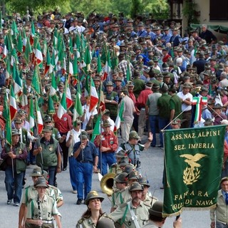 Raduno annuale degli Alpini al Colle di Nava (tutte le foto)