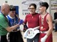 Berlusconi Jr sul ring conquista Savona: l'emozione del papà Pier Silvio Berlusconi Jr sul ring conquista Savona: l'emozione del papà Pier Silvio