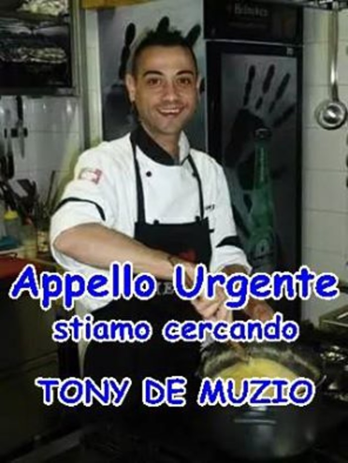 Giovane cuoco scomparso dal 19 gennaio, l'appello della sorella: "Era in Liguria in cerca di lavoro, aiutateci a trovare Tony"