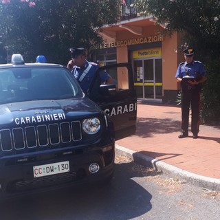 Loano: i Carabinieri sventano una rapina all'ufficio postale
