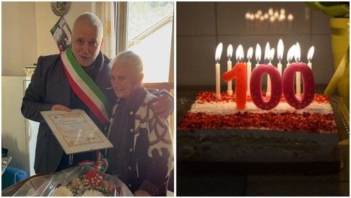 Pontinvrea è in festa: Margherita Oddera compie 100 anni (FOTO)