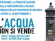 "L'acqua non si vende": a nulla è servito il referendum del 2011? Domani scatta il presidio permanente contro la privatizzazione