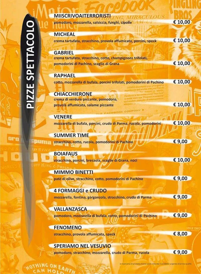 Loano, la pizza "Speriamo nel Vesuvio" cambia nome: a scegliere quello nuovo il sindaco di Napoli de Magistris Loano, la pizza "Speriamo nel Vesuvio" cambia nome: a scegliere quello nuovo il sindaco di Napoli de Magistris