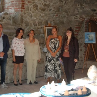 Millesimo, inaugurata la collettiva caARTEiv al Castello Del Carretto Millesimo, inaugurata la collettiva caARTEiv al Castello Del Carretto