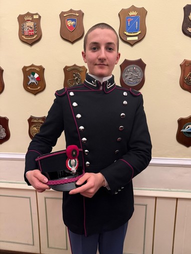 Un savonese tra gli allievi della Scuola Militare Teuliè: "Consiglio di lavorare con disciplina e costanza senza trascurare la preparazione mentale oltre a quella accademica e fisica"