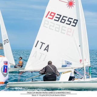Alassio, due giornate di vela con la Game Race Master Laser 2019