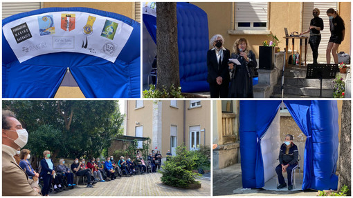 Noli, inaugurata alla RSA Villa Rosa la "stanza degli abbracci" (FOTO)
