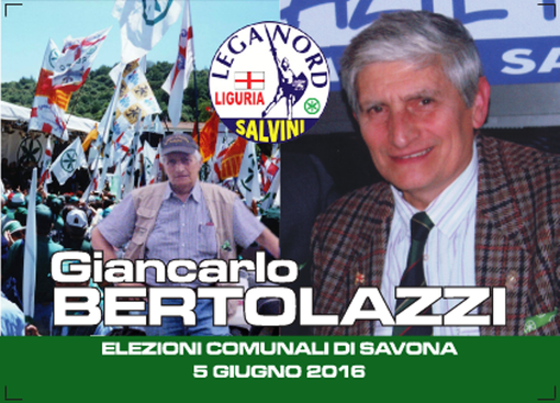 Savona, Giancarlo Bertolazzi tra le fila della Lega: &quot;Vorrei vedere realizzato il ponte di Villapiana&quot;
