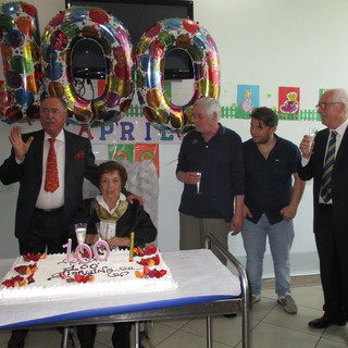 Borghetto, Giorgina Boano spegne 100 candeline alla residenza per anziani “Humanitas”