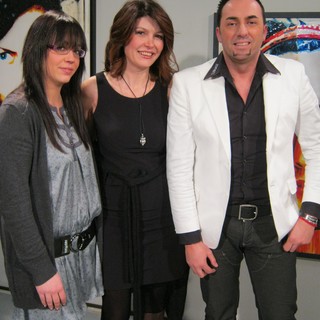 Carcare: lo stilista Luca Moretti sostiene il Fans Club di Annalisa Scarrone