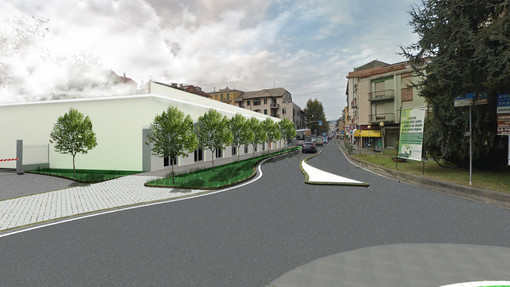 Rendering dell'intervento Rendering dell'intervento