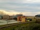 Cassonetto a fuoco ad Albenga in zona Vadino