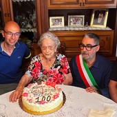 Rocchetta Cairo, Elena Massone spegne 100 candeline Rocchetta Cairo, Elena Massone spegne 100 candeline