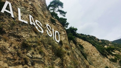 ANAS: interventi al versante roccioso di Alassio sulla via Aurelia (FOTO e VIDEO)