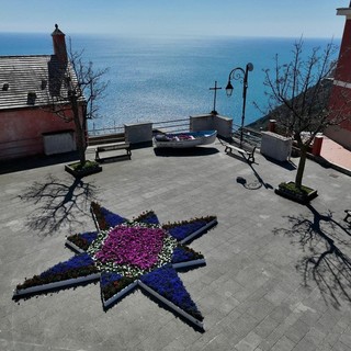 La composizione di Framura, nello spezzino, vincitrice del contest social organizzato dalla Regione