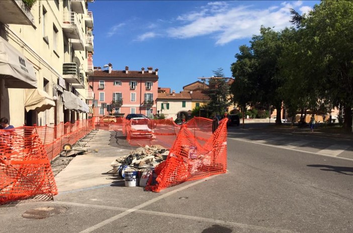 Cairo Montenotte mette in sicurezza gli attraversamenti pedonali di corso Dante