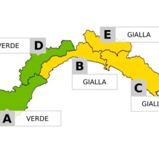Temporali, domenica 2 novembre allerta gialla nel levante savonese