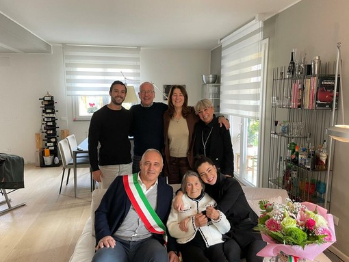Albisola, entra nel club dei centenari Maria Bellucci Albisola, entra nel club dei centenari Maria Bellucci