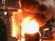 Incendio cassonetti in via Milite Ignoto ad Albenga, due macchine danneggiate