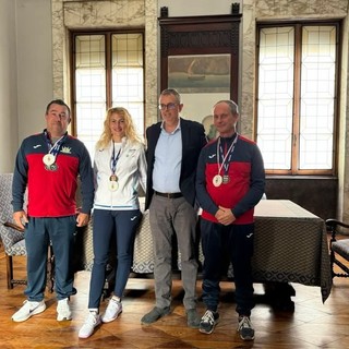 Savona, il Comune premia i medagliati del pickleball Rodino, Piccinaglia e Siriani Savona, il Comune premia i medagliati del pickleball Rodino, Piccinaglia e Siriani