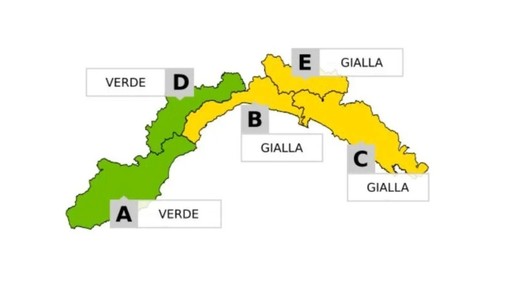 Temporali, domenica 2 novembre allerta gialla nel levante savonese Temporali, domenica 2 novembre allerta gialla nel levante savonese