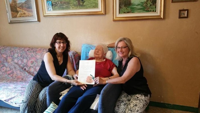 Borghetto, grande festa per 100 anni compiuti da Francesca Simone Mariota