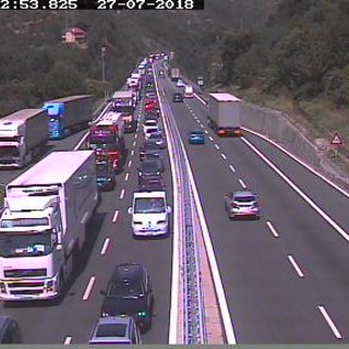 Due incidenti in Autostrada: code e rallentamenti. Traffico bloccato tra Savona e Spotorno