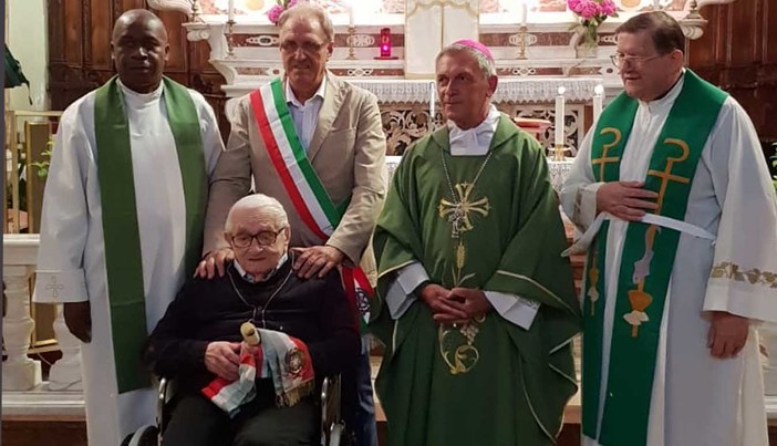 Morto il centenario Ermenegildo Barlocco, ex sindaco di Bormida (FOTO)
