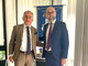 I presidenti delle due Province Olivieri e Robaldo