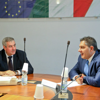 Il presidente Toti incontra a Roma il capo della Protezione civile Borrelli