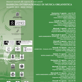 Itinerari musicali alla scoperta dei suoni antichi, anche a Savona