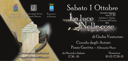 Albissola Marina: personale di Giulia Venturino al Circolo degli Artisti