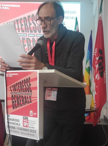 Congresso SPI Cgil di Savona: Fausto Dabove confermato Segretario Generale Congresso SPI Cgil di Savona: Fausto Dabove confermato Segretario Generale