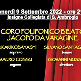 Venerdì 9 settembre il concerto finale della tredicesima edizione di “Varazze è lirica”