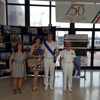 Il sindaco di Savona Ilaria Capriglio visita la Capitaneria di porto