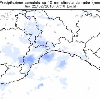 Allerta meteo, la Provincia di Savona si alza sotto nuvole e pioggia