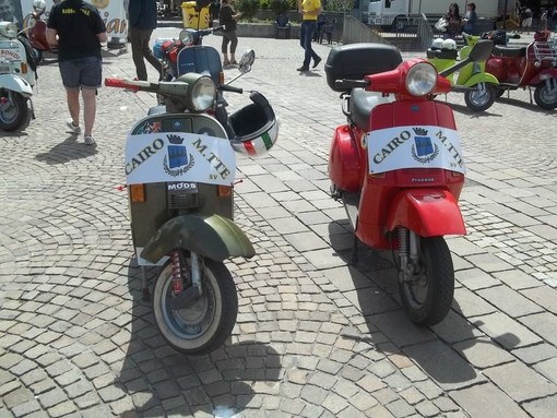 Cairo Montenotte: successo per il "Vespa Day – 4° Memorial Gianluca Bogliolo”
