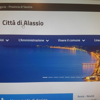 Alassio: un nuovo sito istituzionale che rispetta le indicazioni di design per i siti della Pubblica Amministrazione