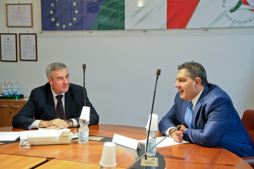 Il presidente Toti incontra a Roma il capo della Protezione civile Borrelli