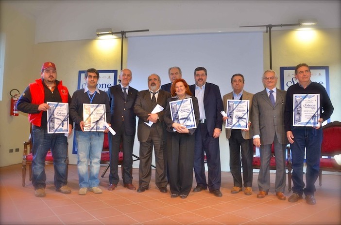 I premiati e le autorità