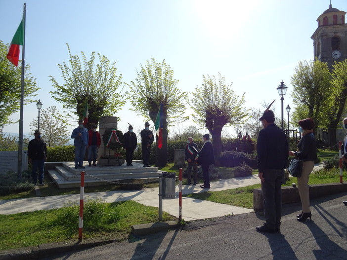 25 Aprile, le commemorazioni a Pallare e Biestro (FOTO)