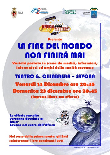 Medici ed infermieri del San Paolo sul palco del Teatro Chiabrera